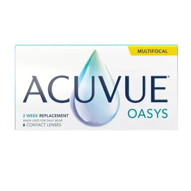 ACUVUE® OASYS MULTIFOCAL with PUPIL OPTIMIZED DESIGN